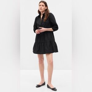 GAP Tiered Mini Shirtdress